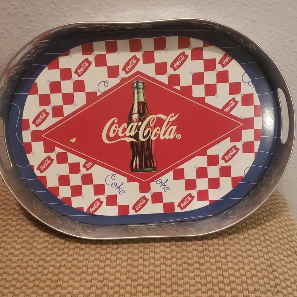 Coca cola platter